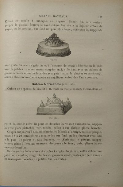 DUBOIS (Urbain) La Pâtisserie d'aujourd'hui. Septième édition. Paris, Flammarion,...