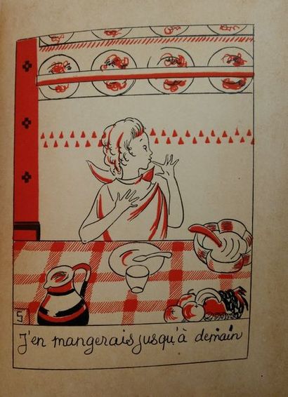 [AMBROISE-THOMAS (Josy)] Le Livre de cuisine des petites filles par la grand'mère....
