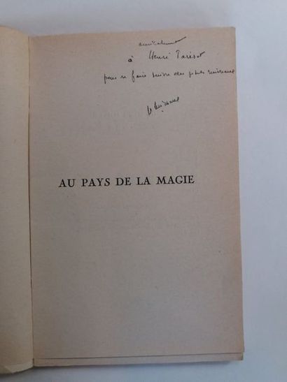 MICHAUX Henri Au Pays de la Magie. Paris, Gallimard, 1941. In-12, broché.
Édition...