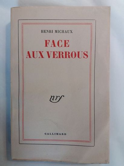 MICHAUX Henri Face aux Verrous. Paris, Gallimard, 1954. In-12 broché
Édition en grande...