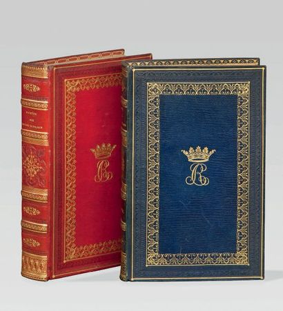 BOUILLY. Contes offerts aux enfants de France. Paris, Louis Janet, s.d. 2 volumes...