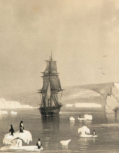DUMONT D'URVILLE (Jules). Voyage au Pôle Sud et dans l'Océanie sur les corvettes...