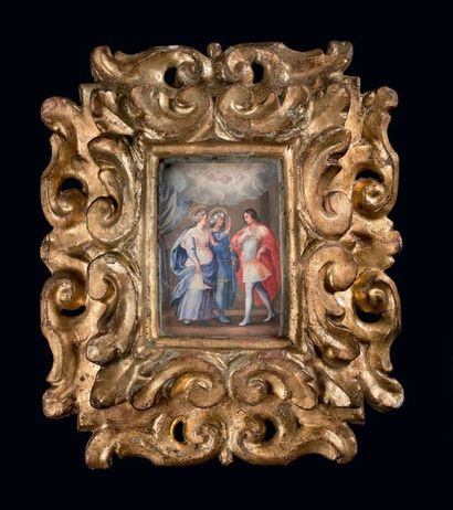ÉCOLE ITALIENNE DU XVIIIe SIÈCLE, VERS 1780 La Présentation
Miniature rectangulaire...