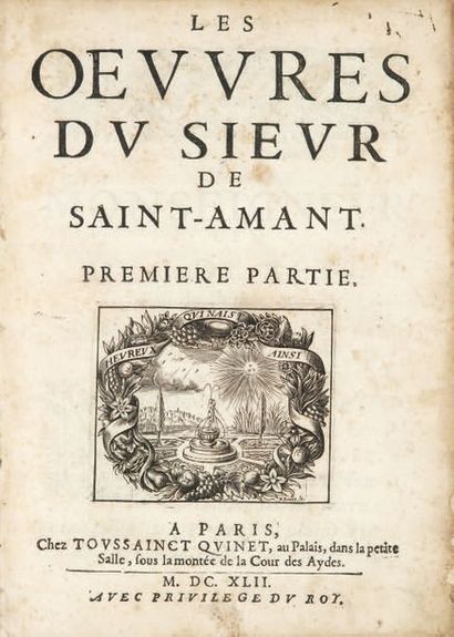 SAINT-AMANT 1594-1661