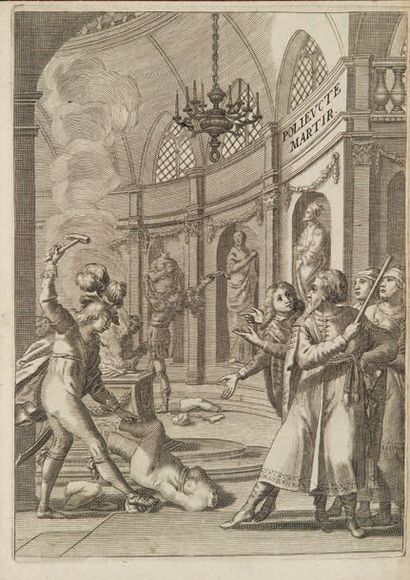  Polyeucte martyr. Tragédie. Paris, Antoine de Sommaville & Augustin Courbé, 1643....