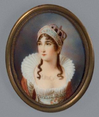 ECOLE FRANÇAISE DU XIXE SIÈCLE Portrait de l'Impératrice Joséphine de Beauharnais...