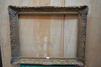 null Cadre en bois et stuc doré de style Louis XIV

XXe siècle

77 x 56 cm - Profil...