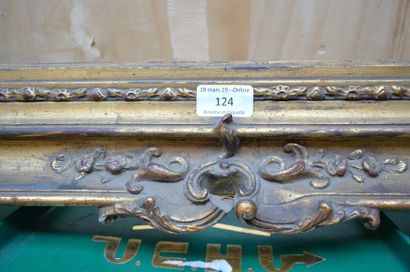 null Cadre en bois et stuc doré de style Louis XV

Circa 1930

80 x 63,5 cm - Profil...