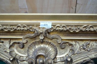 null Cadre en bois et stuc doré de style Louis XV

Fin XIXe siècle

63,5 x 52,5 cm...