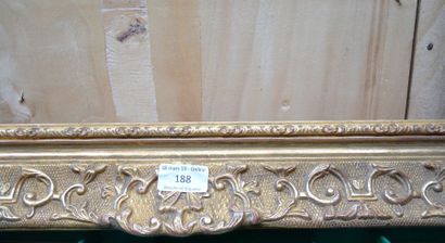 null Cadre en bois et stuc doré de style Louis XIV

XXe siècle

46 x 33 cm - Profil...