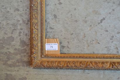 null Cadre en bois et stuc doré de style Louis XIII

XXe siècle (accidents)

52,9...