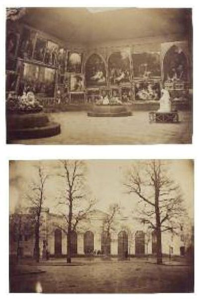 EUGÈNE DISDÉRI (1819-1889) Album de l'Exposition Universelle des Beaux-Arts, 1855...