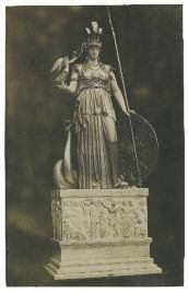 EUGÈNE DISDÉRI (1819-1889) Minerve du Parthénon copiée par Simart, 1844-1855 Tiré...