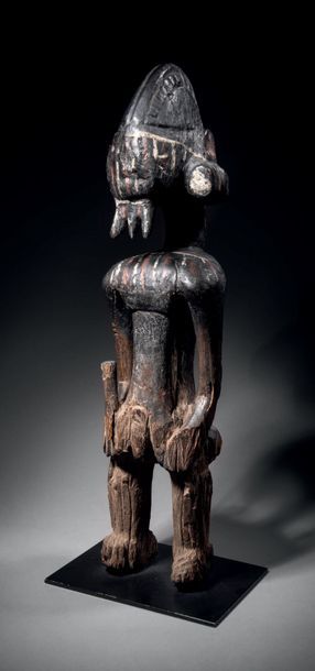  ? Effigie d'ancêtre masculin, Jukun, Est du Nigeria, style de Wurbo Époque: XIXe...