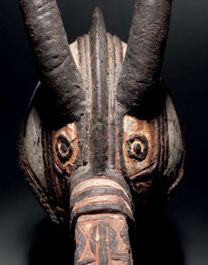 null ?Masque d'antilope, Kokologho, Mossi sukomsé, Sud-Ouest de Ouagadougou, Burkina...