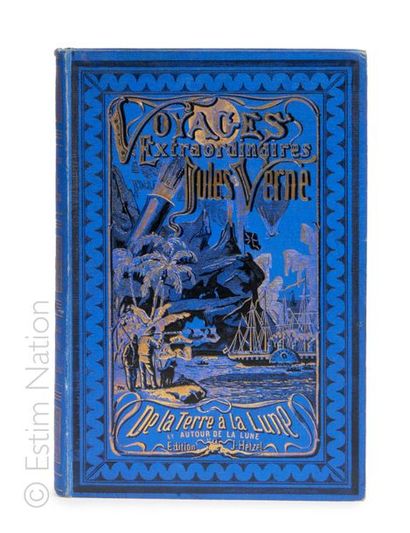 Jules VERNE [Celestial Spaces] From Earth to the Moon / Around the Moon by Jules...