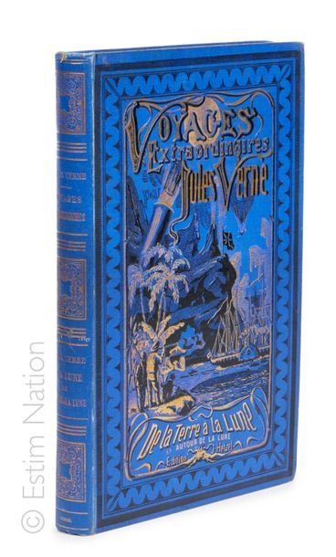 Jules VERNE [Celestial Spaces] From Earth to the Moon / Around the Moon by Jules...