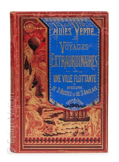 Jules VERNE [Seas and Oceans] A floating city / Blockade Forceers /[Africa] Adventures...