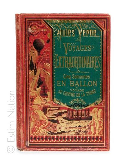 Jules VERNE Africa] Five weeks in a balloon / Germany/Iceland] Journey to the centre...