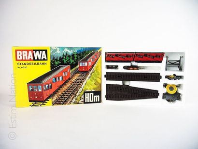 JOUETS - TRAINS BRAWA Funicular H0m n°6310 in original box with instructions. Excellent...