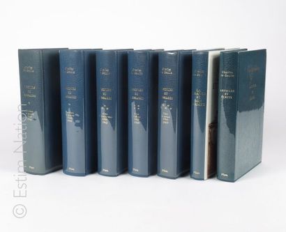 DE GAULLE DE GAULLE (Charles)

Ensemble de sept volumes reliés, dos à lettres dorées,...