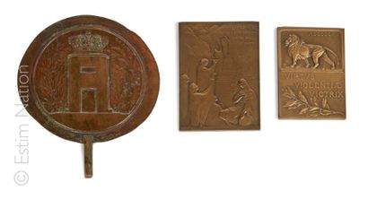 MÉDAILLES Pierre de SOETE (1886-1948)

Médaille en bronze à patine brun nuancé vert...