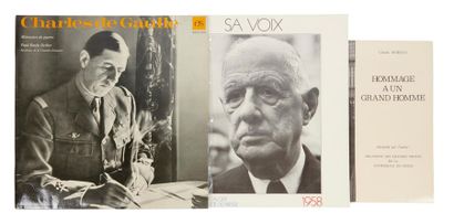 DE GAULLE DE GAULLE (Charles) Discours 1940-1969, SERP Disques, éditions François...