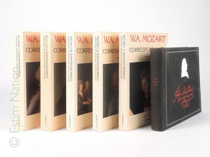 MUSIQUE "W.A. AMADEUS. Correspondance" Edition Harmoniques Flammarion. 5 volumes....