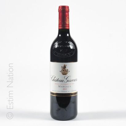 BORDEAUX 1 bouteille CHÂTEAU GISCOURS 2012 Margaux