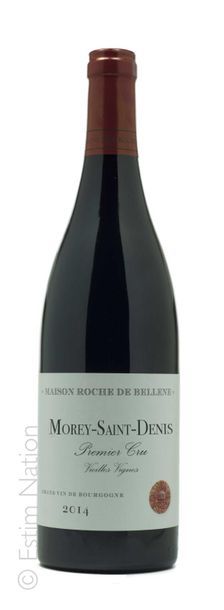 BOURGOGNE 6 bouteilles MOREY-SAINT-DENIS 2014 1er cru "Vieilles Vignes" Roche de...