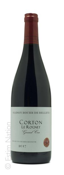 BOURGOGNE 6 bouteilles CORTON 2017 Grand Cru "Le Rognet" Roche de Bellene
