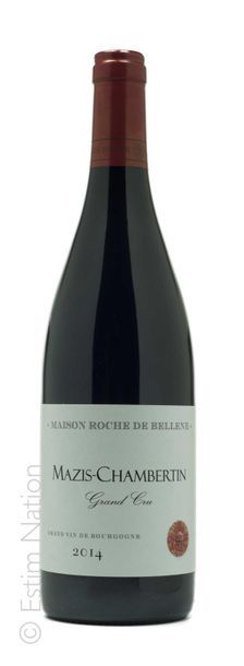 BOURGOGNE 3 bouteilles MAZIS CHAMBERTIN 2014 Grand Cru Roche de Bellene