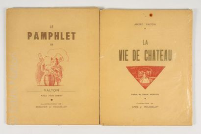 VALTON André VALTON (André) La vie de château, 1900-1950, poèmes grivois, 1951
Illustrations...