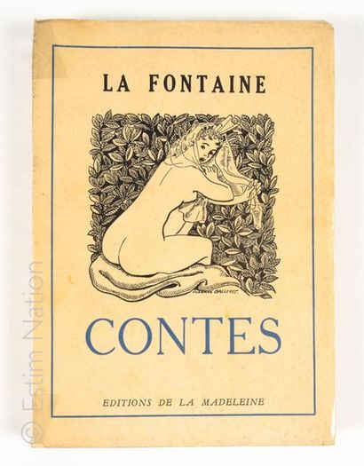 LA FONTAINE LA FONTAINE (Jean de) Contes, Paris, éditions de la Madeleine, 1953
Illustrations...
