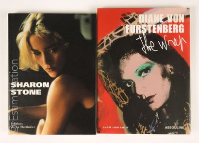 DIVERS OUVRAGES Ensemble de 2 ouvrages : 
- "Sharon Stone" par Tom Kummer, Ed. de...
