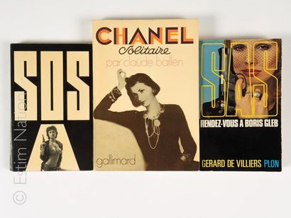 DIVERS OUVRAGES Ensemble d'ouvrages divers : 
- "Chanel Solitaire" par Claude Baillen,...