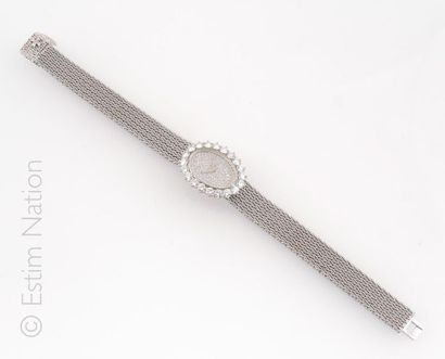 VACHERON & CONSTANTIN. VERS 1965 Ladies' jewellery watch in 18K (750 thousandths)...