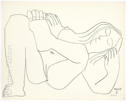 PICASSO D'APRES - AU BAISER D'AVIGNON After Pablo PICASSO (1881-1973) Sleeping


Woman...