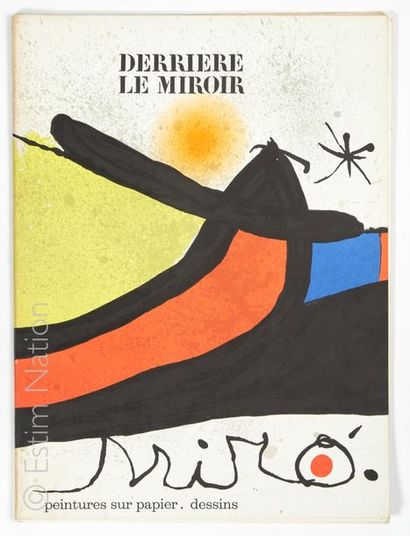 Derrière le miroir Edition Maeght Miro DERRIERE LE MIROIR N° 193 - 194 - MIRO - 1971...