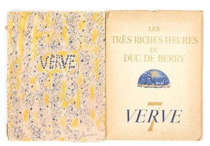Revue VERVE - BONNARD VERVE magazine vol. V, n°17 and 18 - Director: Tériade
Couleur...