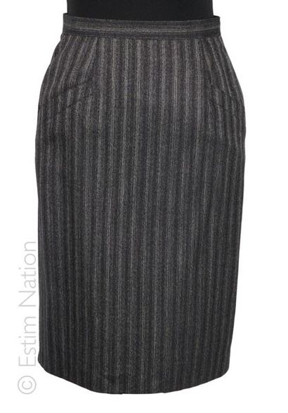 EMANUEL UNGARO, LANGE TWO SKIRTS, the first one in wool (T 6 it is approx T 34),...