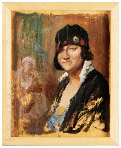 THEODORE BOULARD Théodore Louis BOULARD (1887-1961)

Portrait de Marie au chapeau

Huile...