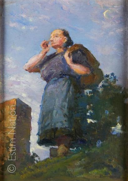 THEODORE BOULARD Théodore Louis BOULARD (1887-1961)

Retour des champs

Oil on canvas...