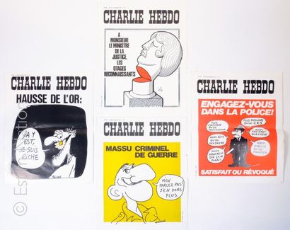 REVUES SATIRIQUES Charlie Hebdo

Ensemble de revues de 1970 à 1980 comprenant : 
-...