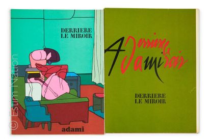 ADAMI - MAEGHT DLM Lot de deux revues comprenant : 

- Derrière le miroir - n°188...