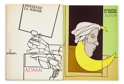 ADAMI - MAEGHT DLM Set of two magazines comprising : 

- Derrière le miroir - n°188...