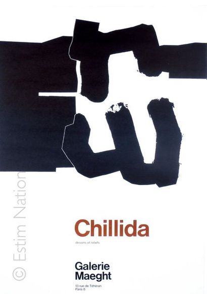 CHILLIDA - MAEGHT Eduardo CHILLIDA (1924-2002) d'après

Affiche "dessins et reliefs"
Affiche...