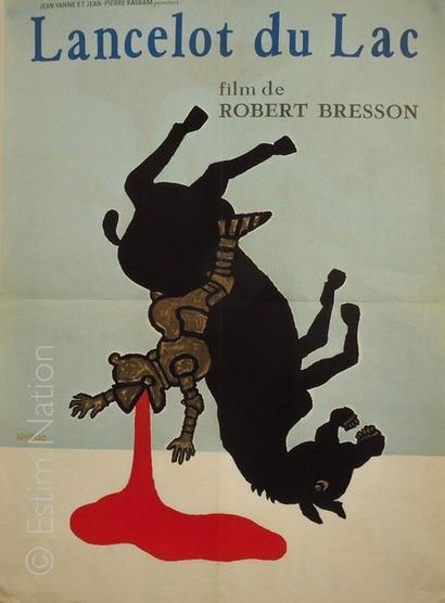 CINEMA - SAVIGNAC - ROBERT BRESSON Raymond SAVIGNAC (1907-2002) d'après

Lancelot...