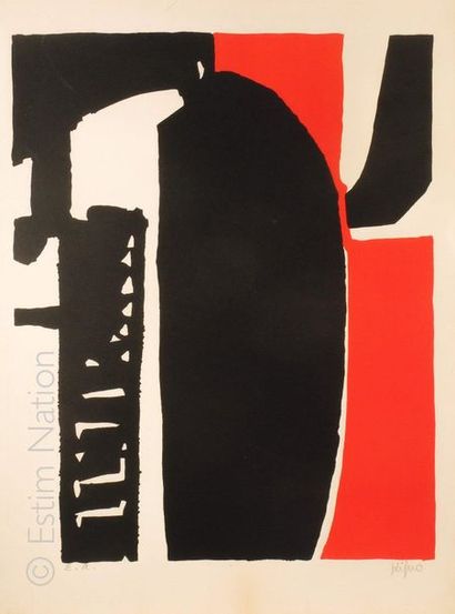 KIJNO LADISLAS (1921-2012) Ladislas KIJNO (1921-2012)

Composition

Lithographie...