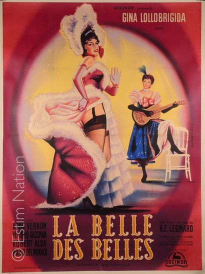 AFFICHE ENTOILEE - LA BELLE DES BELLES Jean MASCII

La belle des belles, un film...